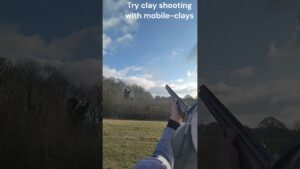 long vid try clay shooting
